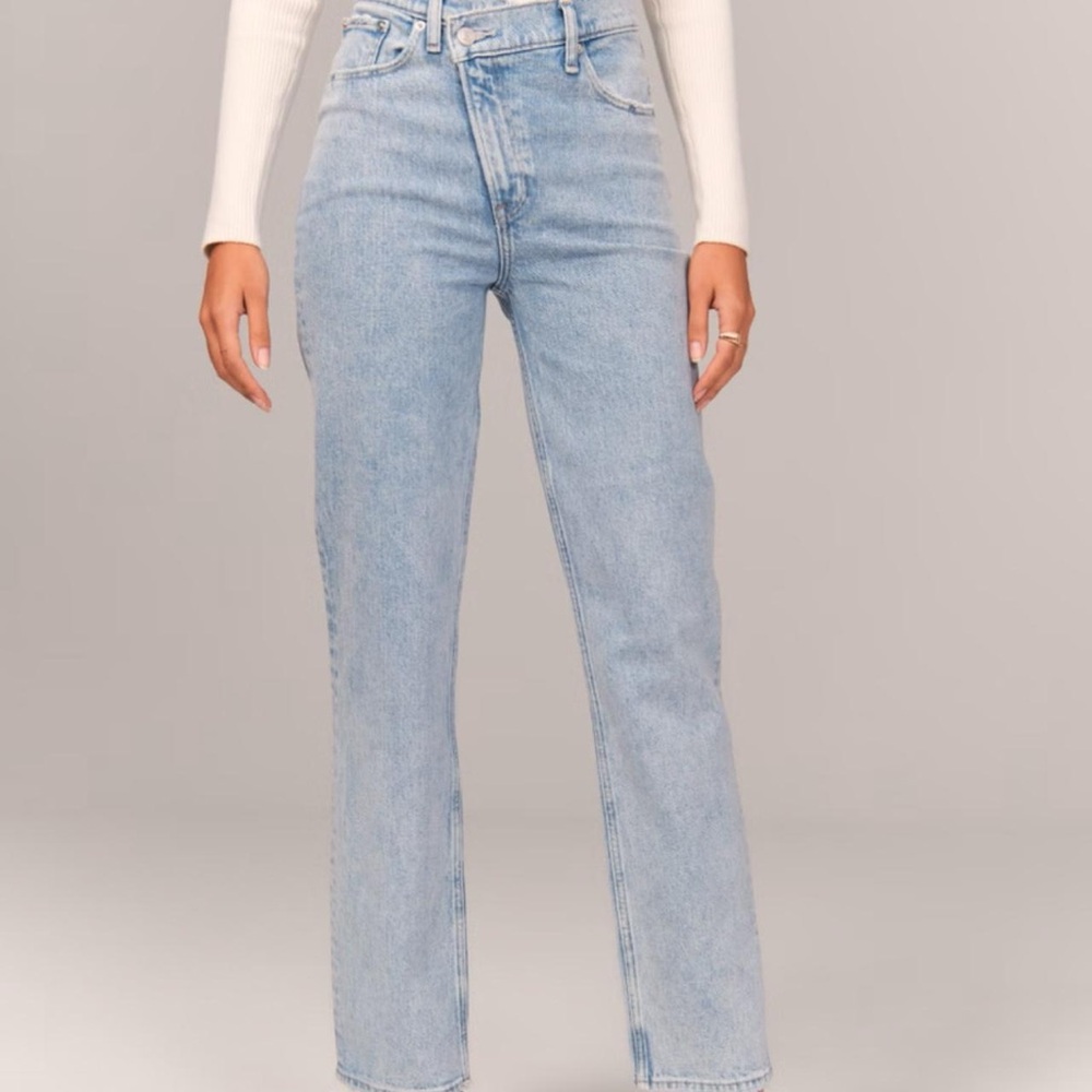 Abercrombie High Rise 90s Relaxed Jeans Curve Love 32 L